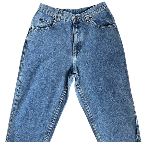 Vintage 90s Y2K Lee High Waisted Jeans Size 26 Long - Picture 2 of 8